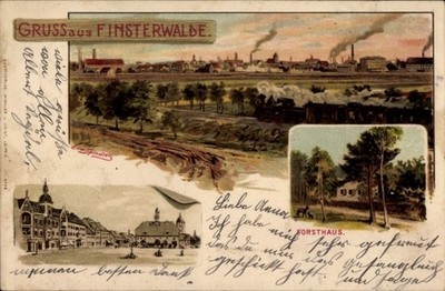 Artist Postcard Spindler, Erwin, Finsterwalde in Lower Lusatia,... - 11447655
