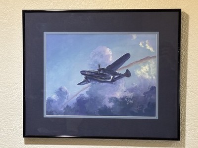Northrup P-61 Black Widow Aircraft Painting by Michael Boss