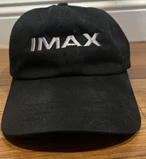 IMAX Logo Black Adjustable Hat