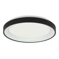 Led Deckenleuchte Schlafzimmer Schwarz Weiß Ø38 Cm 30 W Deckenlampe Blendarm