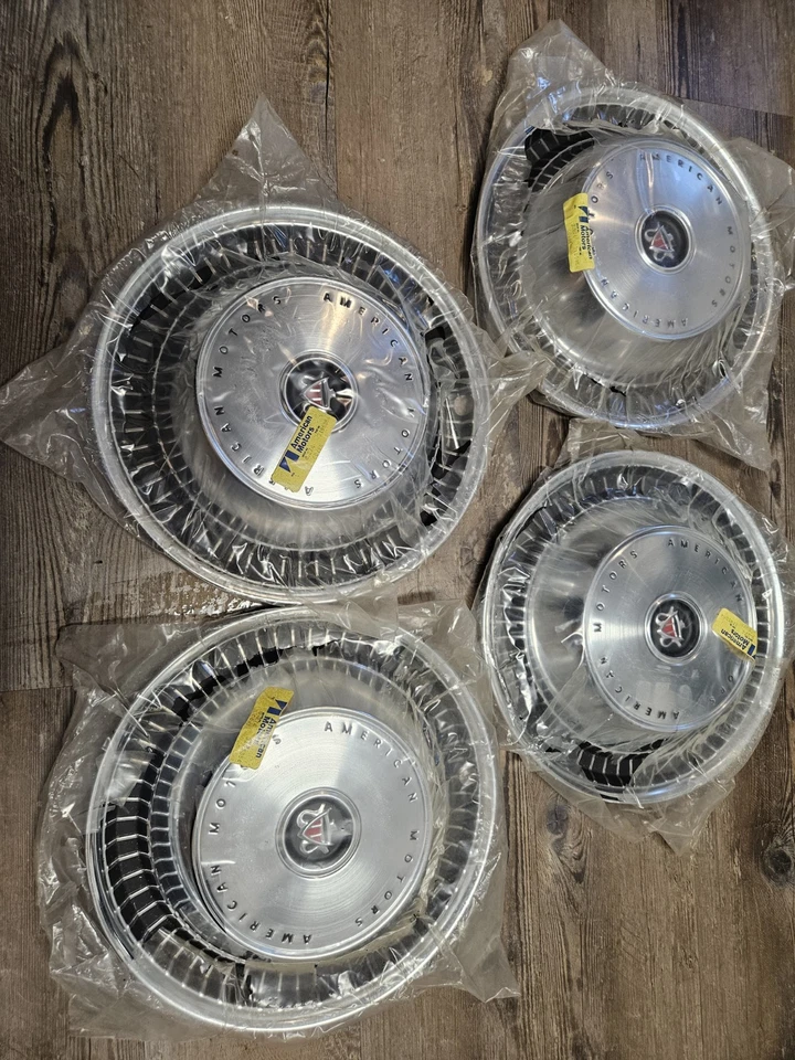 Tapacubos de rueda AMC Ambassador 1970 14" OEM NOS Foto 2 de 4