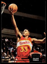 Duane Ferrell, 1992-93 Stadium Club, #249, Atlanta Hawks,