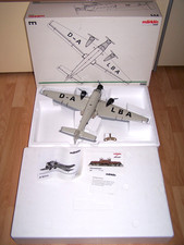 Märklin 1980 Militär Blechflugzeug Ju 52 Baukasten D-A LBA Uhrwerk OVP SW 57cm