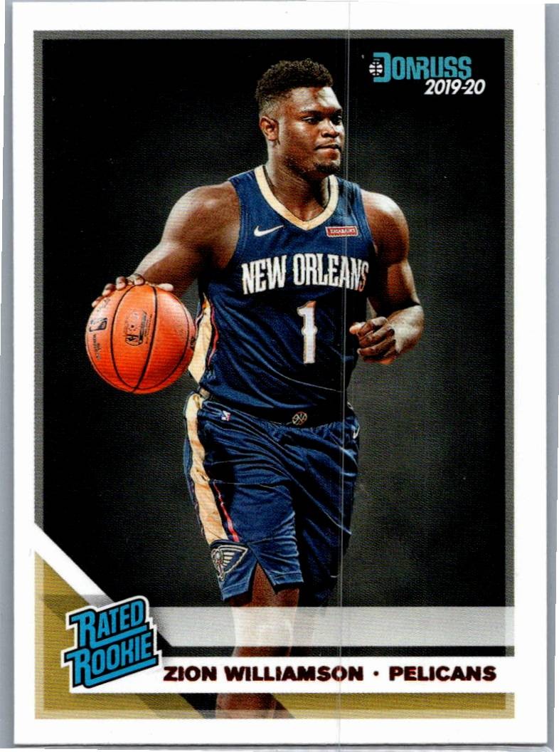 2019-20 Donruss #201 Zion Williamson