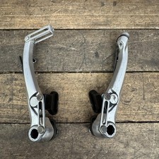 Pinza freno a V vintage Shimano Deore XT BR-M739 argento MTB anni 90