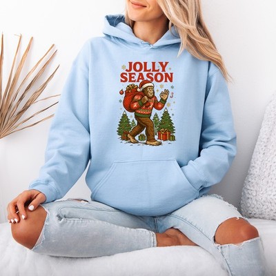 Jolly Season Damen Hoodie Weihnachten Urlaub Geschenk für Sie