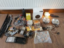 auto jumble joblot classic car spot lights, ngk, fillets, wipers, bosch, stadium