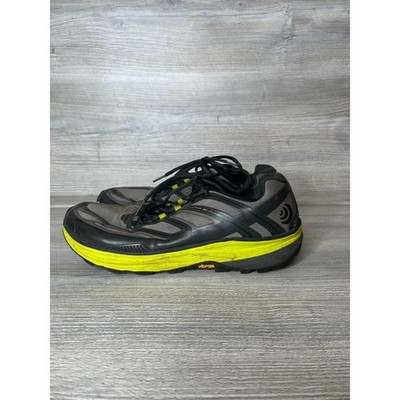 Topo Ultraventure Trail Running Shoes Mens 10 Gray Green Vibram Outdoor Hiking