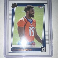 Panini Donruss Rated Rookie Portrait Seth Williams #299 Denver Broncos