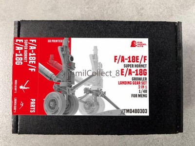 EVA MODEL 1/48 F/A-18E/F Super Hornet / EA-18G Growler Landing Gear Set for MENG