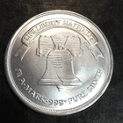1oz Silver Bullion FROSTY A-MARK BELL & EAGLE style WE COMBINE SHIP #R846