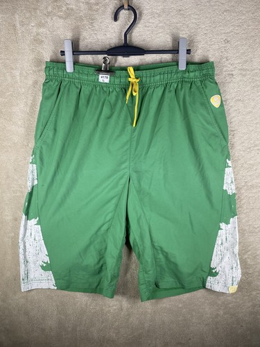 Nike Ginga The Soul Of Brazilian Football Drawstring Shorts Size XL Mens Green