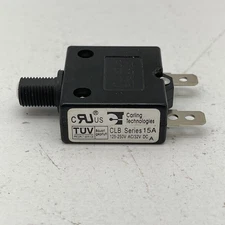 Pack of 5 - Carling Technologies 15A CLB Series Circuit Breaker 125-250VAC/32VDC