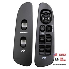 56049805AB Driver Side Master Power Window Switch and Bezel Passenger Black