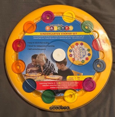 Learning Palette Kindergarten Starter Set - 12 disks and 12 learning cards