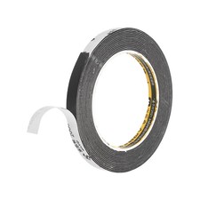Camera Light Seal Foam Light Leak Proof Sponge 0.04" x 0.39" x 16.4ft Black