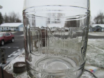 TREQ Milk Bottle Jones Dairy Farm Buffalo NY ERIE COUNTY Dacro Top Variation #1