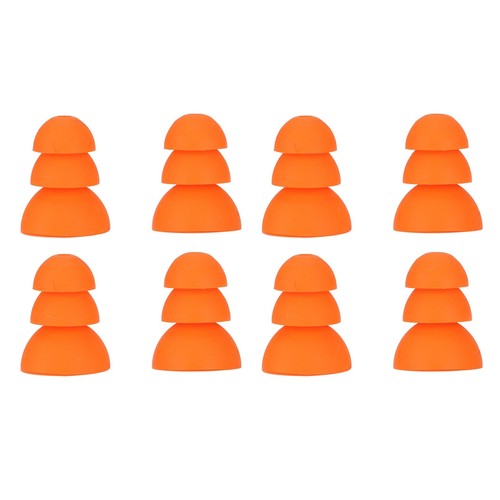 .›Silicone Eartips Triple Flange Ear Tip Silicone Earbud Tips Replacement - Picture 4 of 24