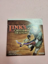 Link's Crossbow Training (Nintendo Wii, 2007) Instruction MANUAL ONLY (No Game)