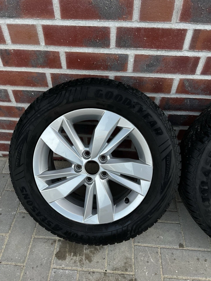 VW Polo 6 AW 2G Alufelge Winterreifen 15 Zoll 185 65 R15 Reifen 5x100 - Bild 2 von 4