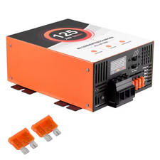 RV Power Converter, 125 Amp, 110V AC to 12V DC RV Converter Battery Charger, Mul
