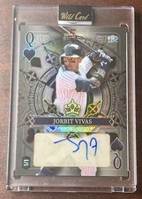 2024 Wild Card Jorbit Vivas Rookie Auto 1/1 New York Yankees #SDHH-JVA