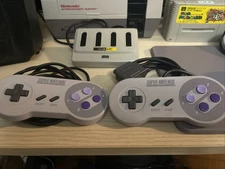 Super Nintendo Controllers and accessories Lot. All Tested and working.