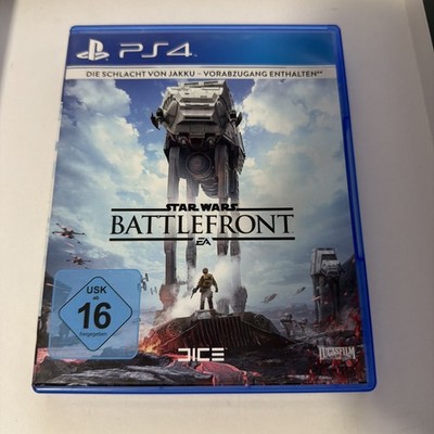 Star Wars Battlefront PS4 PAL DE ohne Anleitung getestet USK 16