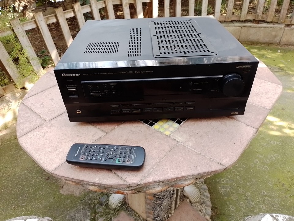Ampli-tuner Home Cinéma Pioneer VSX-409RDS, Multi-channel, NON TESTÉ
