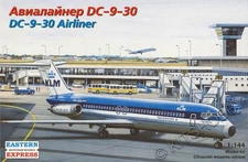 Eastern Express 1/144 McDonnell Douglas DC-9 -30 KLM Civil Airliner
