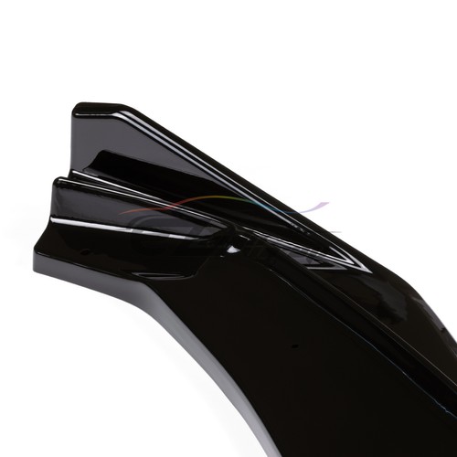 3pcs Gloss Black Front Bumper Lip Splitter Body Kit For 2014-2017 Honda Fit - Bild 7 von 11