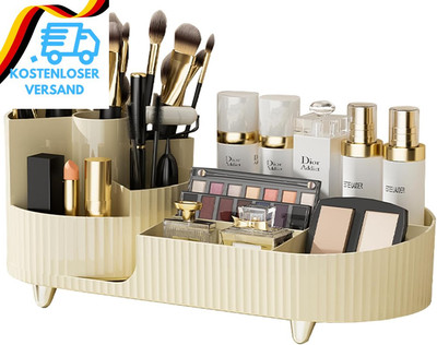Greentainer Make up Kosmetik Organizer, 360° Drehung Beauty Organizer, Kosmetisc