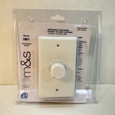 M S IM1 Impedance Matching Stereo Volume Control 75 Watts /25watts RMS