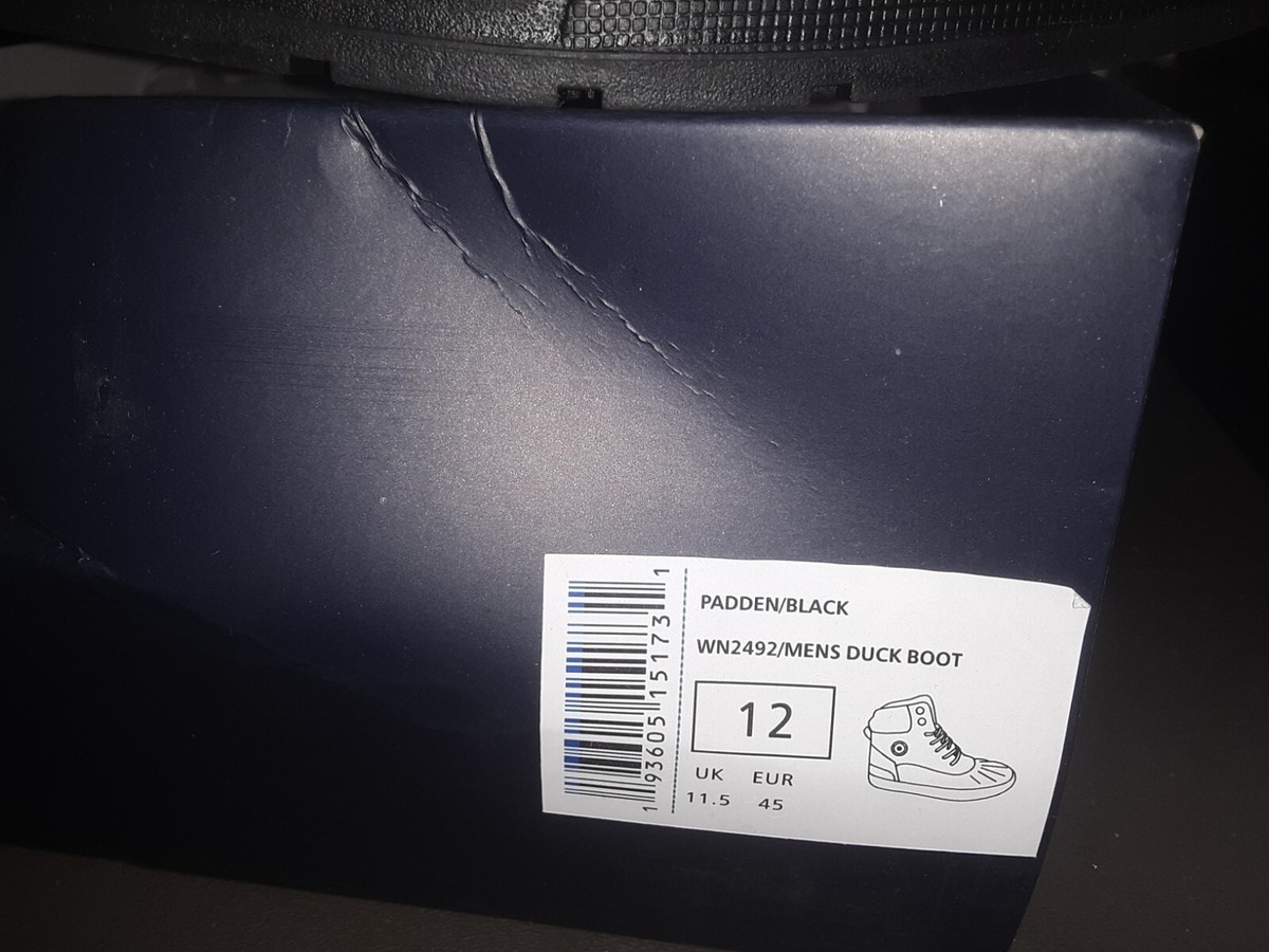 Nautica Padden black vegan manmade 