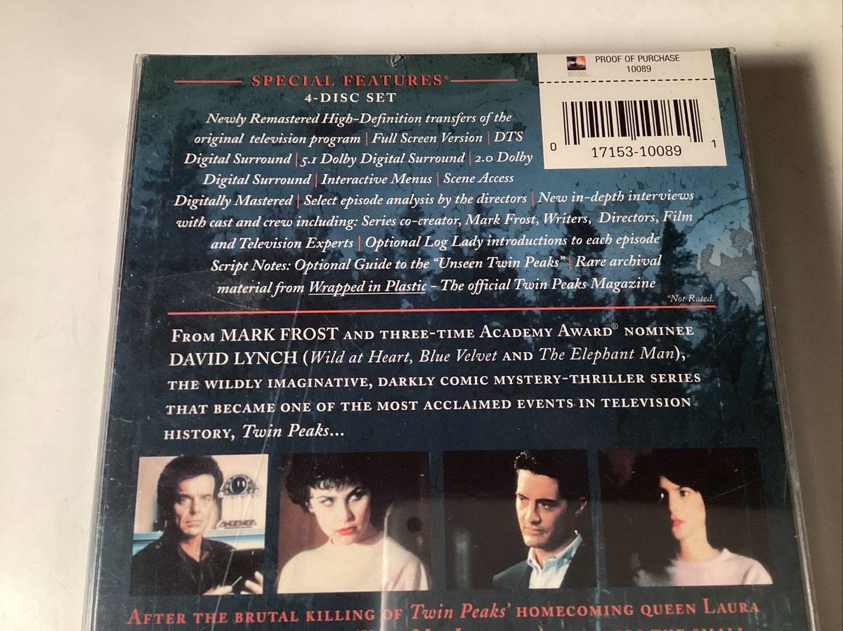 Twin Peaks - The Complete First Season (DVD, 2001, 4-Disc Set
