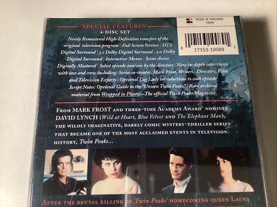Twin Peaks - The Complete First Season (DVD, 2001, 4-Disc Set