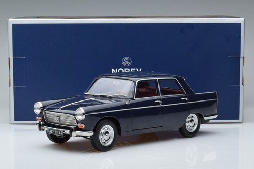 NOREV 1:18 SCALE PEUGEOT 404 BLUE 1965 - NEW - Picture 18 of 19