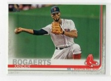 Xander Bogaerts 2019 Topps Series 1 Baseball Base Common #167 Boston Red Sox