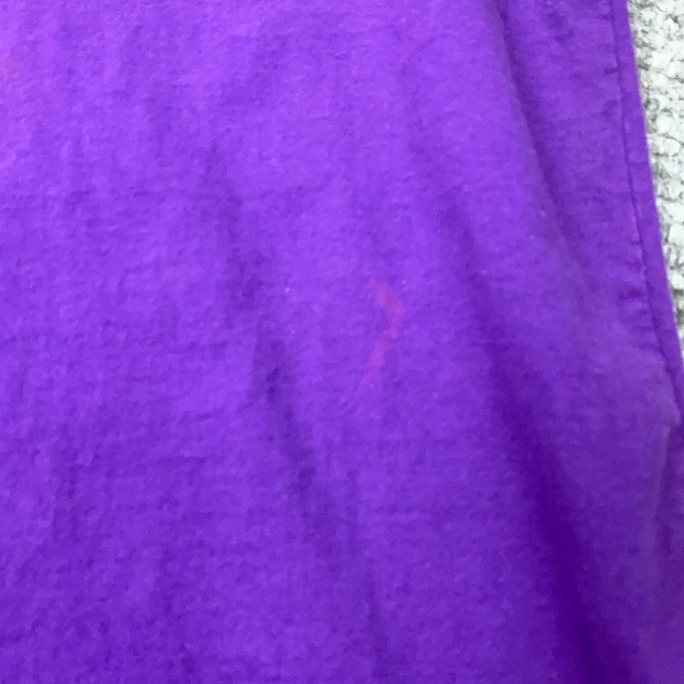 Camiseta de béisbol retro de colección Wilson Henley para hombre XL púrpura manga corta años 90 Foto 2 de 4