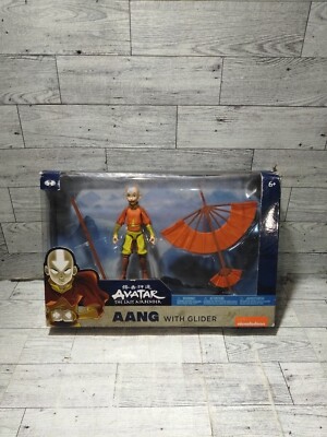 McFarlane Toys Avatar The Last Airbender Aang With Glider 5''  Action Figure New