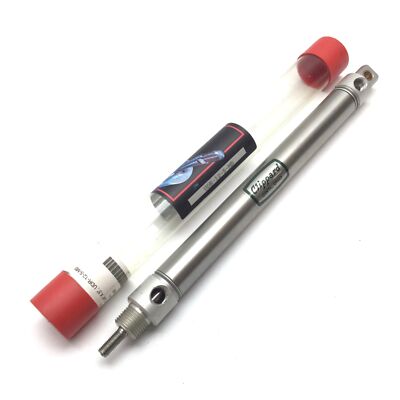 Clippard UDR-12-5-MB Pneumatic Cylinder, Bore 3/4'', Stroke 5'', 1/8'' NPT, 250psi