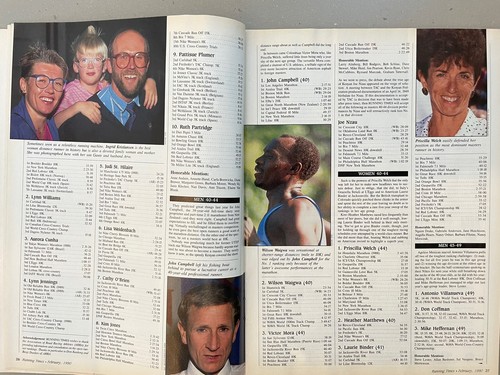 1990 Running Times Magazine February Runners of the Year, Lynn Williams - Picture 5 of 12