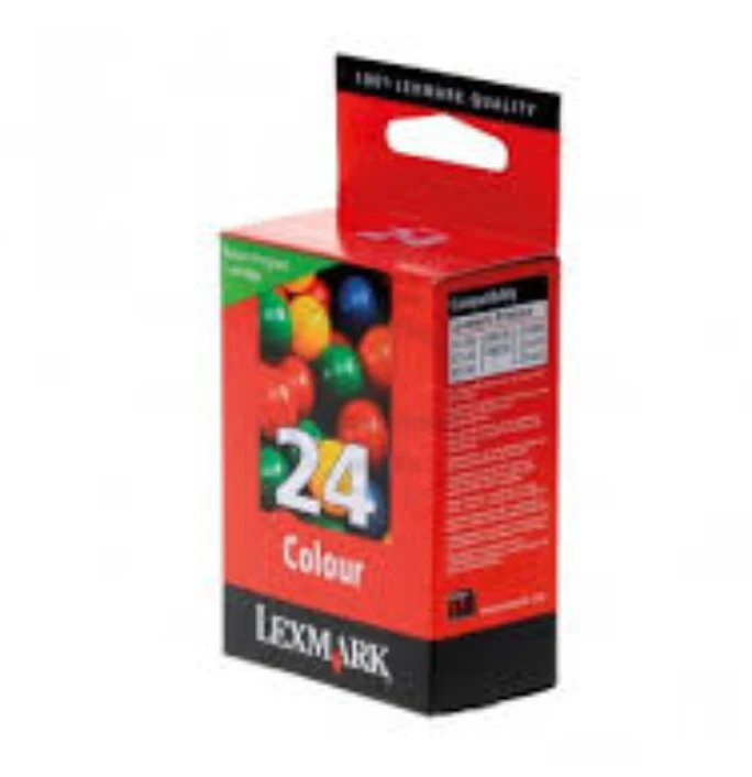Lexmark No. 24 Colour Inkjet Cartridge 18C1524E for Lexmark Printers - Image 2 of 2