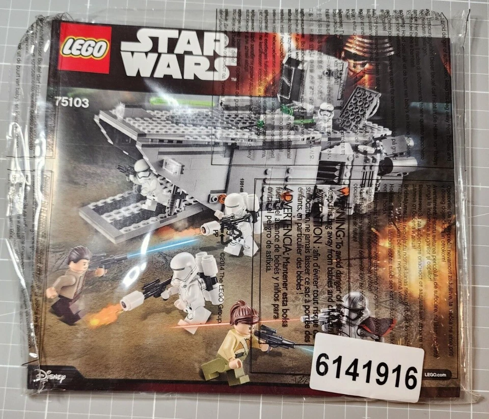 LEGO Star Wars First Order Transporter Set 75103 - New Without Box - 2015 - Image 3 of 4