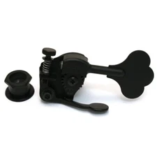 NEW - Hipshot USA Ultralite 1/2" Bass Xtender, Bass Side, Clover Key - BLACK