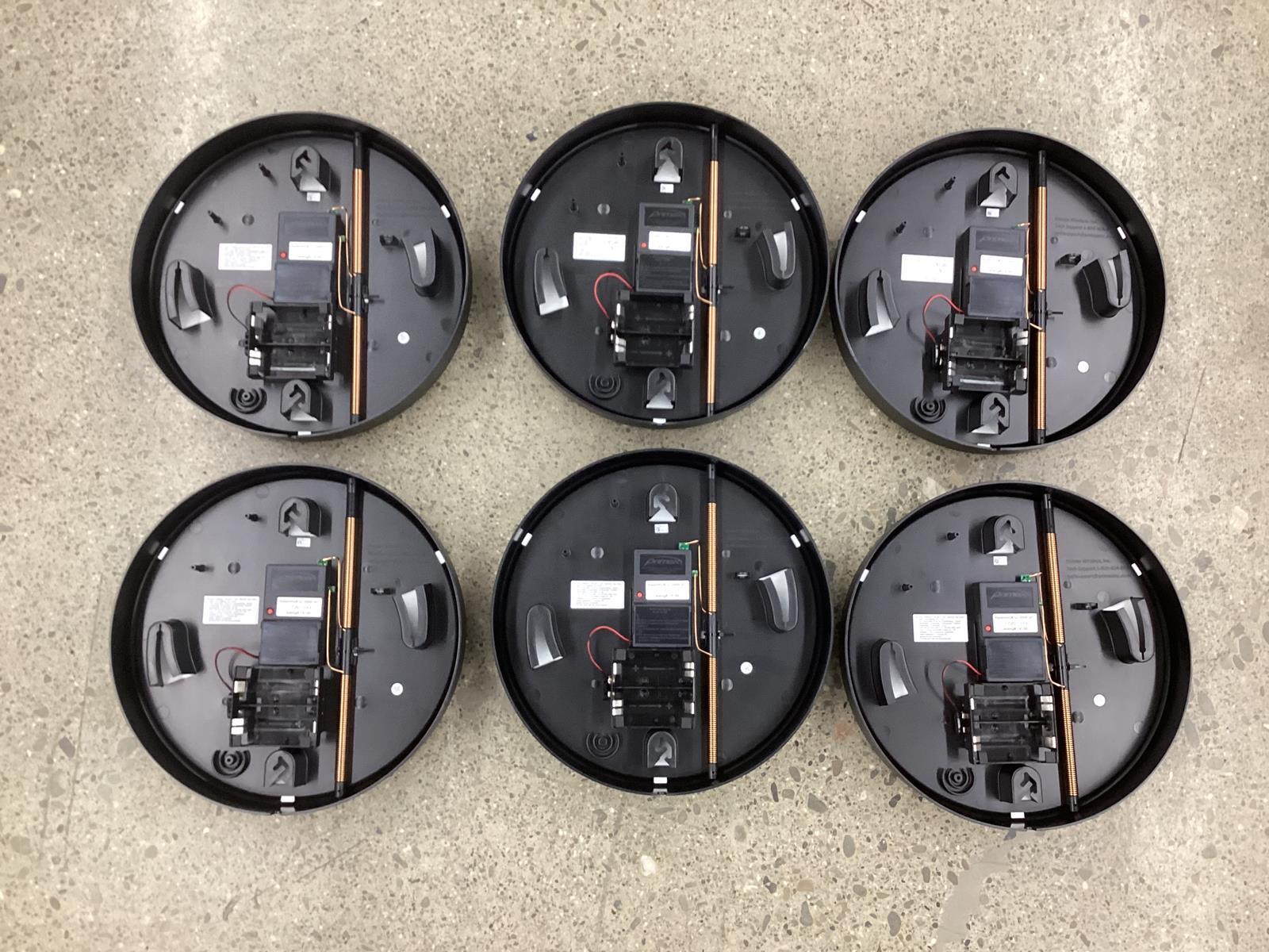 Lot of 6 XR80P Primex 72MHz Traditional Wireless Battery Powered Wall