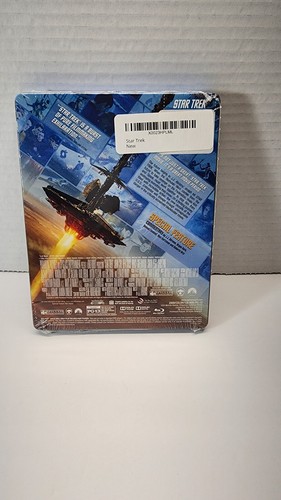 Star Trek Movie Steelbook Blu Ray 2009 BRAND NEW FACTORY SEALED - Picture 2 of 4