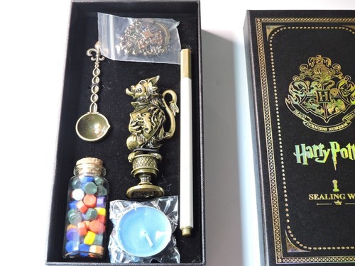 Harry Potter Gryffindor Cresta Letra Sellado Cera Sello Sello Artesanía Kit Set de Regalo - Imagen 5 de 8