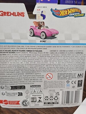 New 2024 Hot Wheels Racer Verse Gremlins GIZMO In Pink