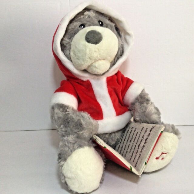 Cuddle Barn Animated Talking Twas The Night Before Christmas Story Bear plush | eBay